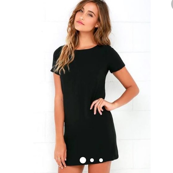 Lulus Dresses & Skirts - Lulus | Black Shift Dress | Shift and Shout